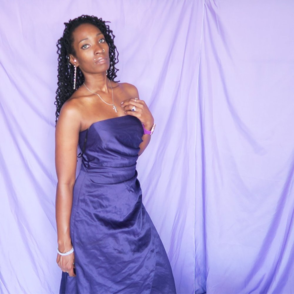 Urban Girl Nites strapless prom/evening dress 7/8 - Picture 6 of 10